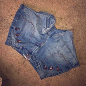 Jean shorts
